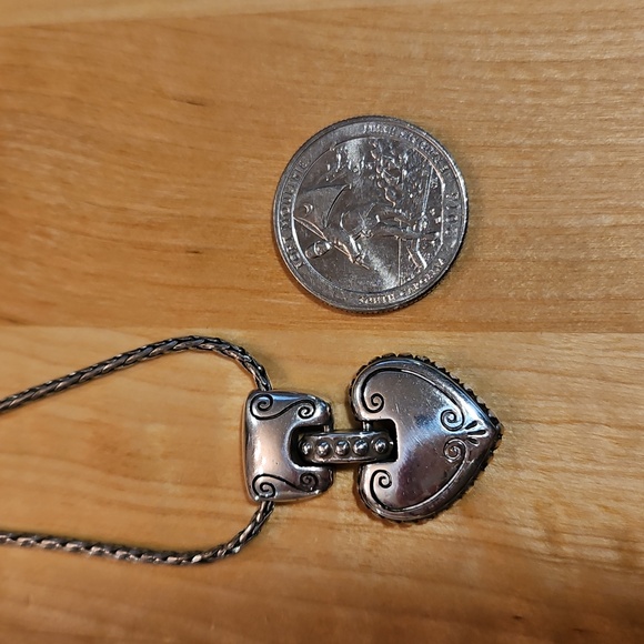 'RESERVED Julianna' Brighton Necklace | Heart | Reversible - Picture 14 of 17